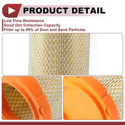 Engine Air Filter for Chevrolet Express 1500 4.3L 5.3L (2001-2014)