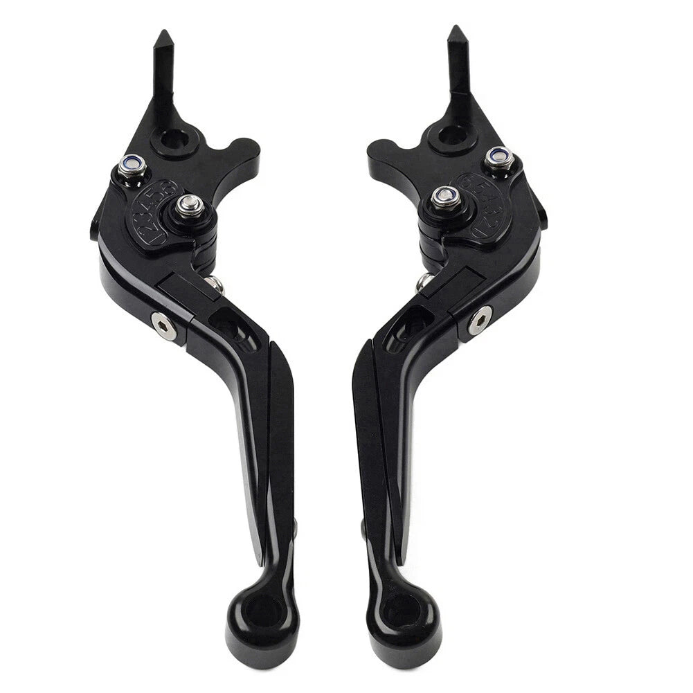 Black Extendable Brake Clutch Levers for BMW F900R F900XR F750GS F850GS (2019-2023)