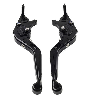 Black Extendable Brake Clutch Levers for BMW F900R F900XR F750GS F850GS (2019-2023)