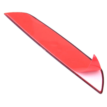 Red Rear Bumper Brake Light Reflector for Toyota C-HR 2016-2019