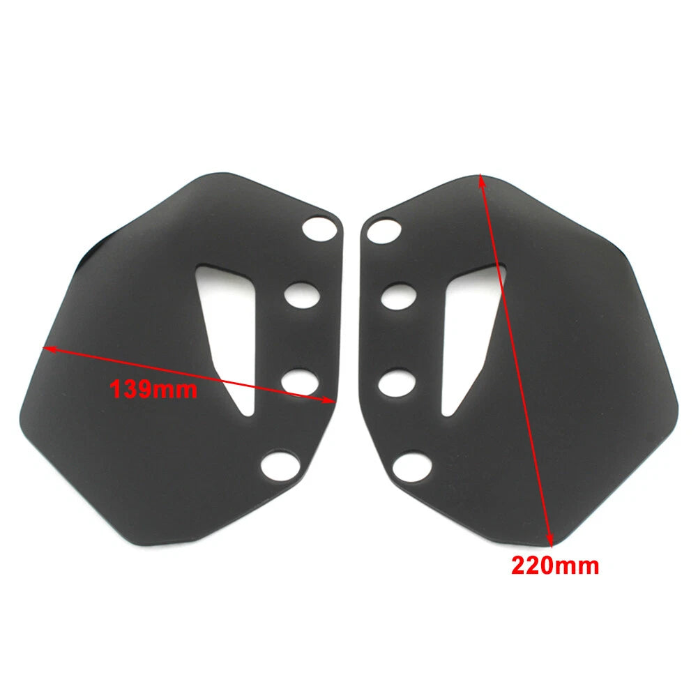 Front Windshield Side Wind Deflectors  for BMW R1300GS (2013-2020)