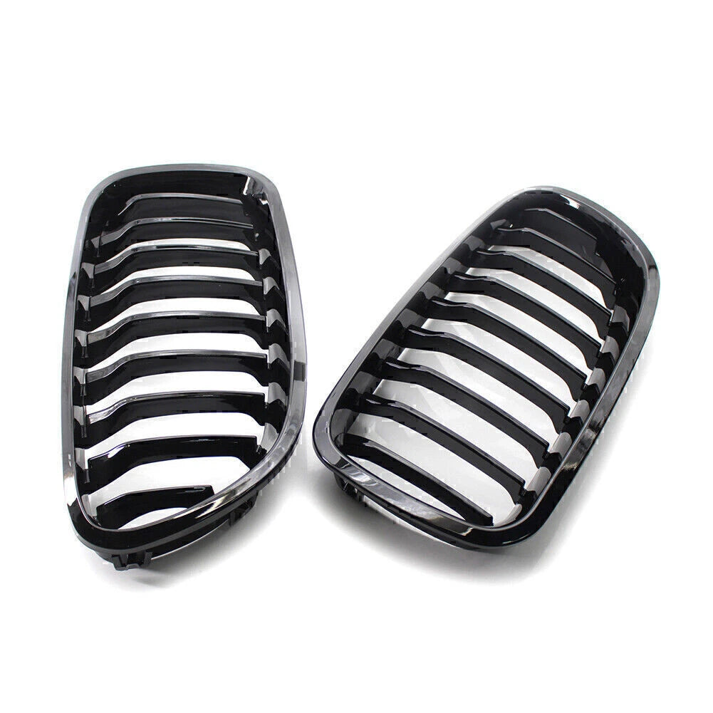 Gloss Black Front Kidney Grille for BMW F10 F11 M5 (2010-2016)