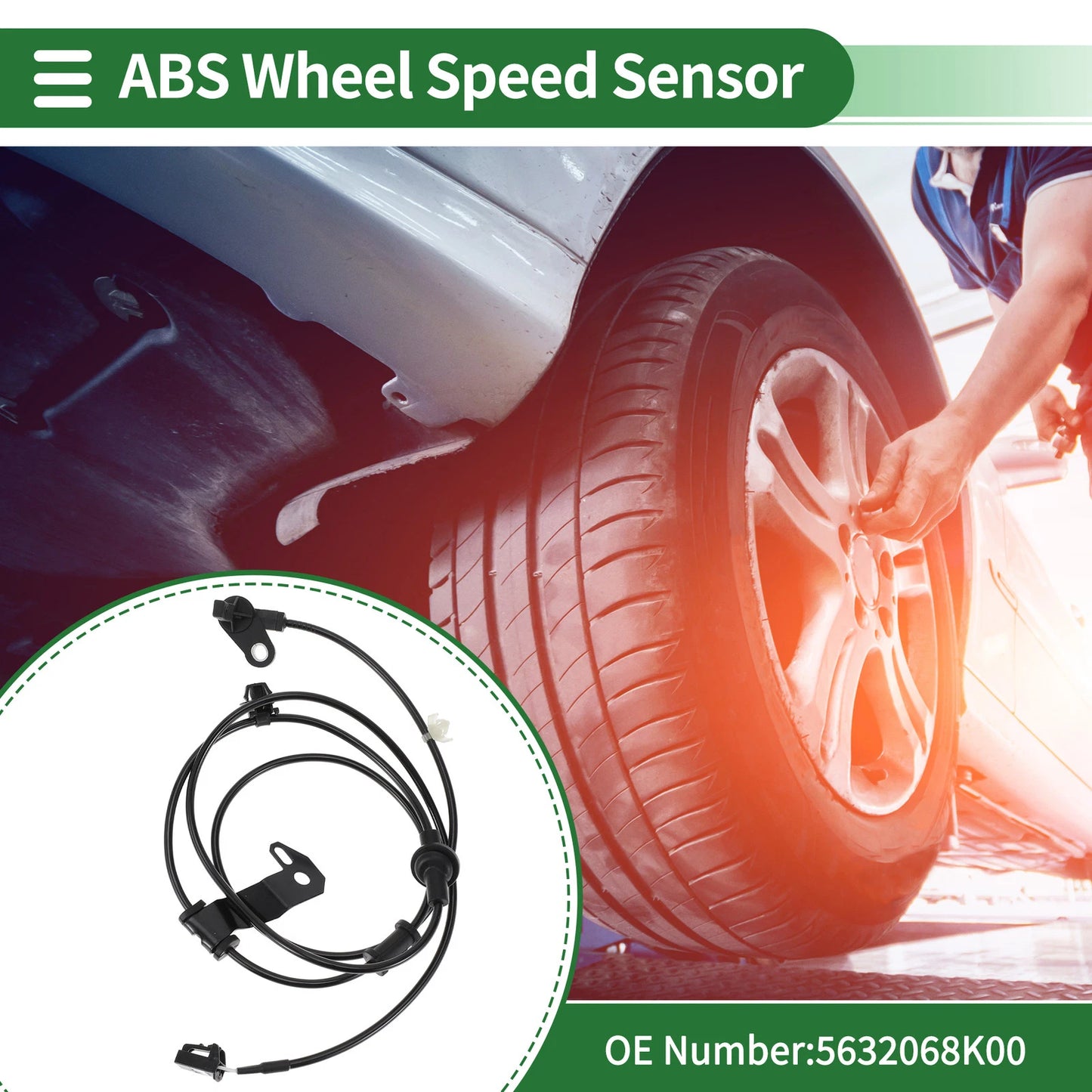 ABS Wheel Speed Sensor for Suzuki Alto V (2009-2014)
