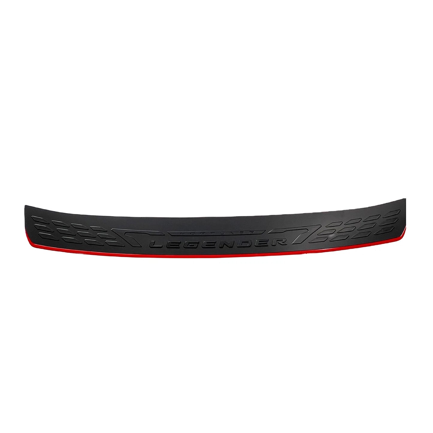 Black Rear Bumper Step Door Scuff Plate for Toyota Fortuner (2015-2022)