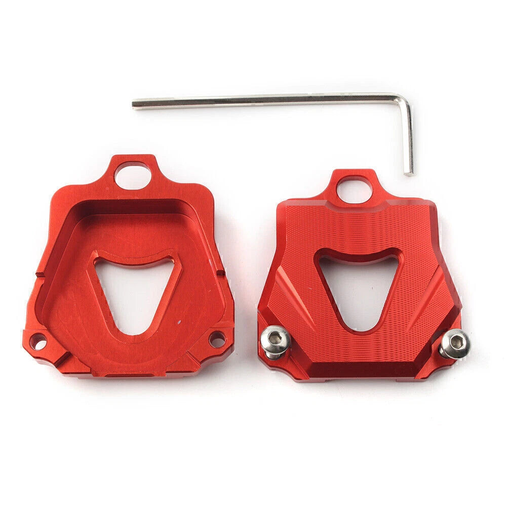 CNC Red Key Shell Case Cover for Yamaha MT09 MT07 MT10 FZ07 FZ09 FJ-09 (2014-2023)