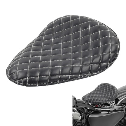 Universal Front Driver Solo Seat Cushion for Harley & Yamaha