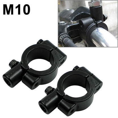 25mm Handle Bar Mirror Mount Holder Clamp Adaptor for Motorcycles (2020-2023)