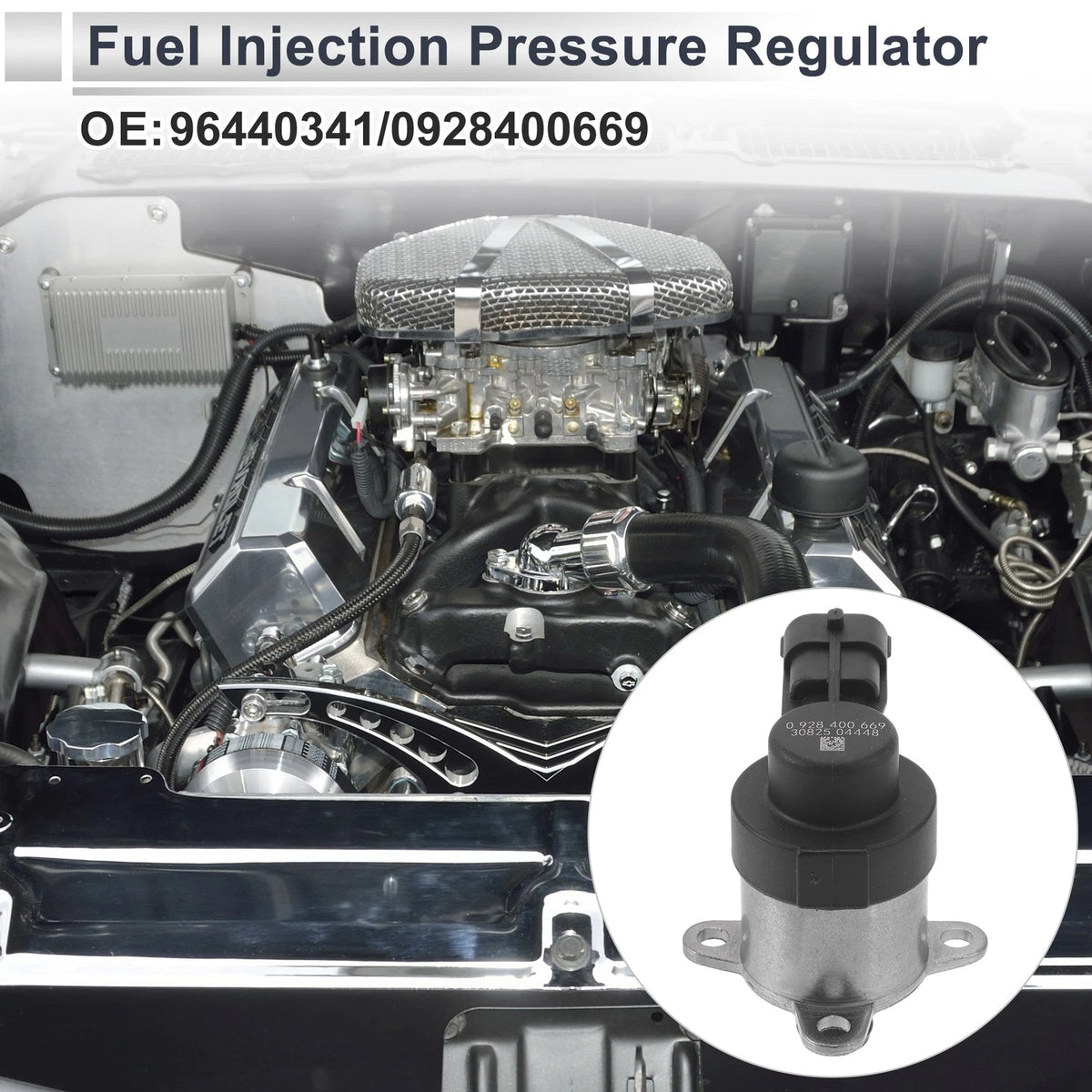 Fuel Pressure Regulator 20-70 Psi for Chevrolet Nubira (2003-2008)