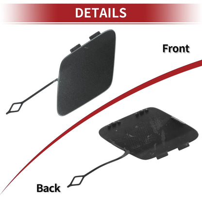 Rear Bumper Tow Hook Cover for BMW 428i (2014-2016) - Grey 1 x Cover