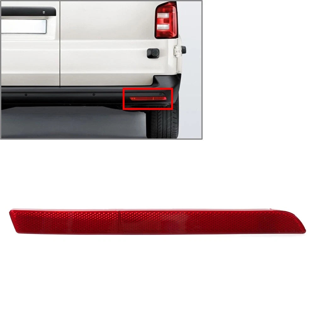 Right Rear Bumper Reflector Tail Light for VW T5 Transporter Caravelle (2003-2015)
