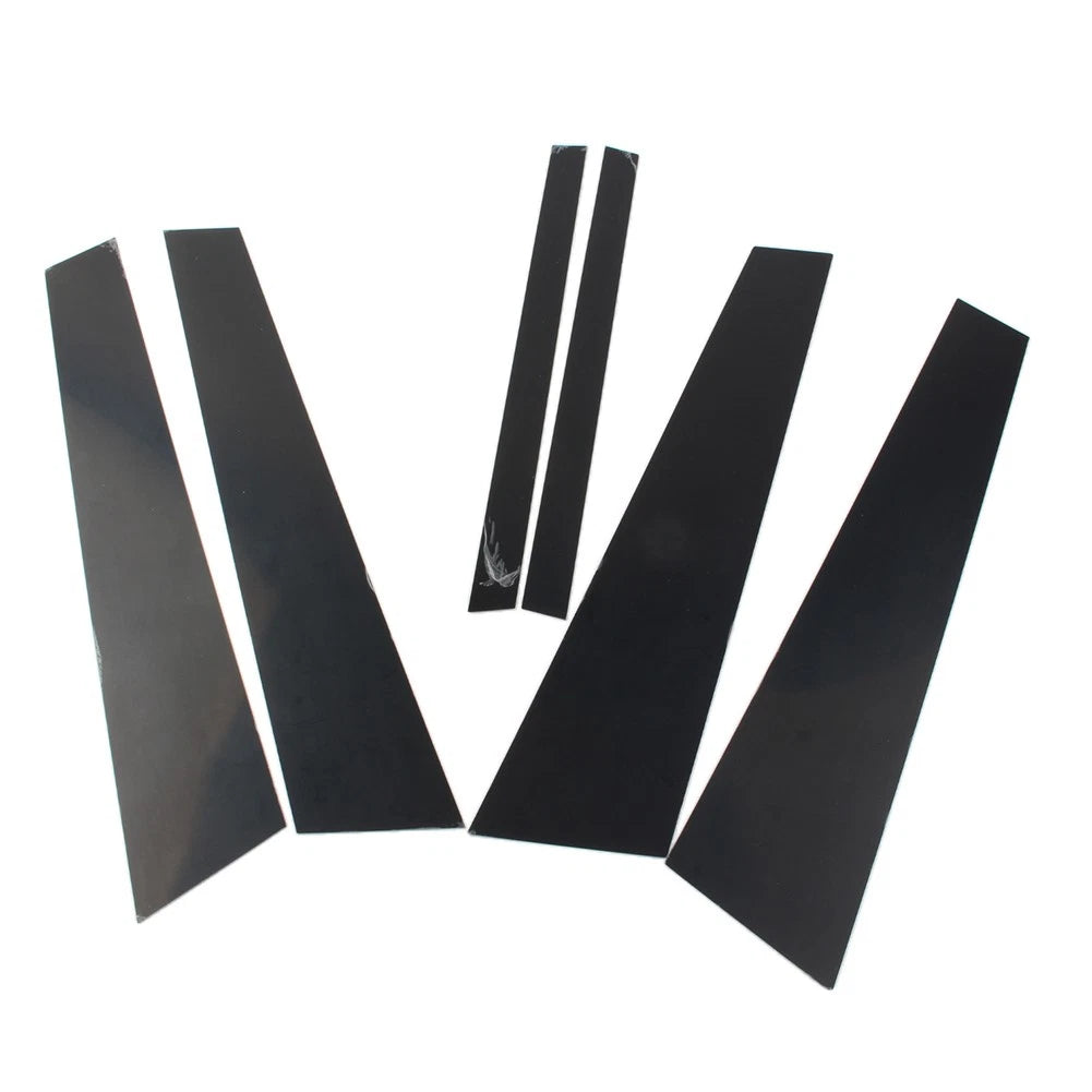 8 x Car Door Window Column B C Pillars Trims for BMW X7 G07 (2019-2021)