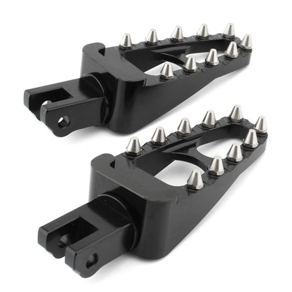 Black Aluminum Front Rider Foot Pegs for Harley X350 (2023)