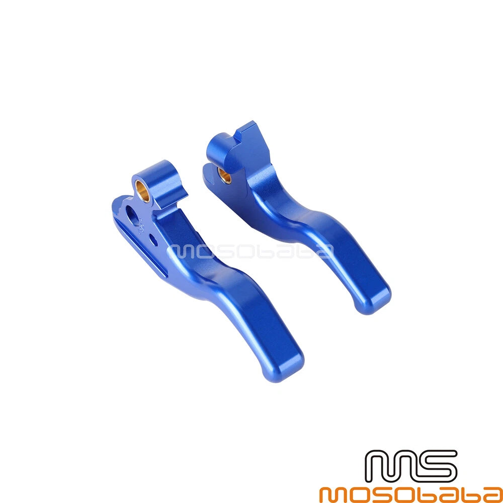 Blue Brake & Clutch Hand Lever Set for Harley Touring FLHTK FLTRX (2013)