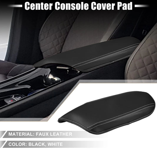 Center Console Armrest Cover for Toyota C-HR Black White (2016–2022)