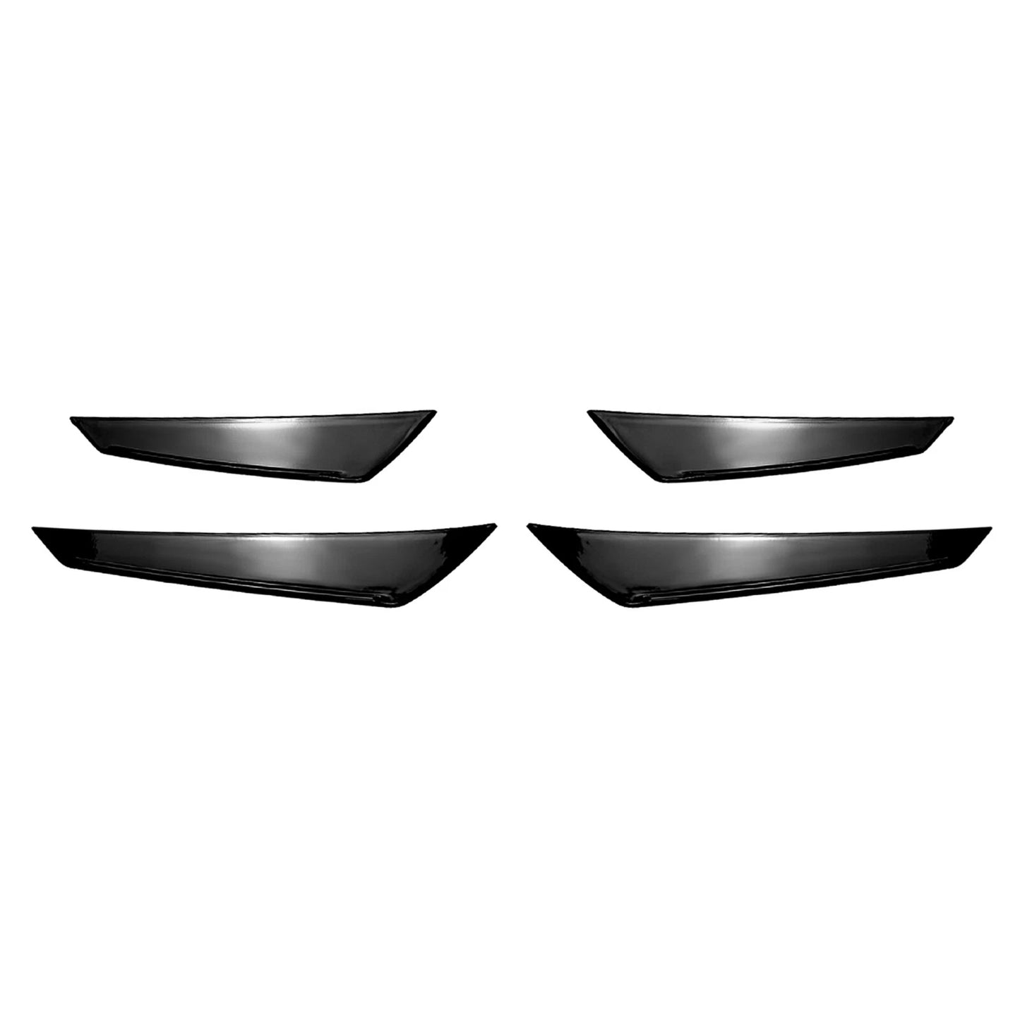 Front Lower Lip Side Air Vent Cover Trim for Subaru WRX STI (2022-2025)