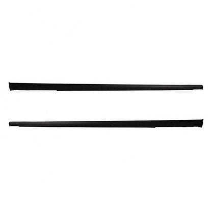 Pair Rear Outer Weatherstrip Door Belt Fits Honda Civic EG 4D Sedan 1992-95 EBDE
