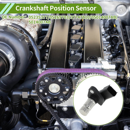 Crankshaft Position Sensor for Chrysler Cirrus (1995-2000) 1 x Black