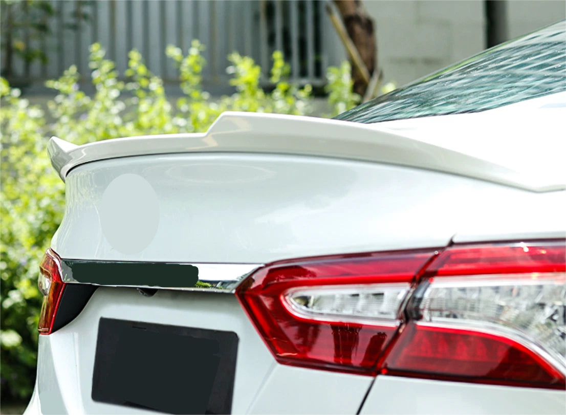 Rear M4 Style Spoiler Wing for 2018-2024 Toyota Camry Sedan Pearl White (2018-2024)