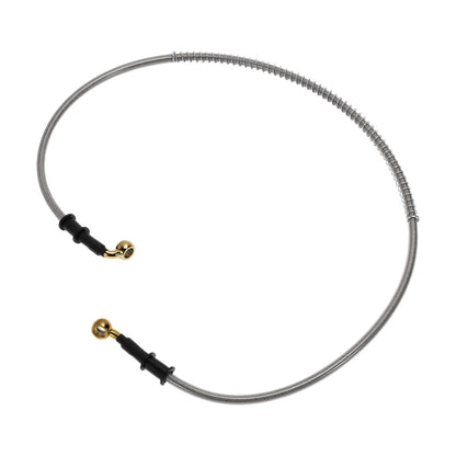 100cm Brake Clutch Oil Hose Line Silver Tone 1 Pc for Motorcycle