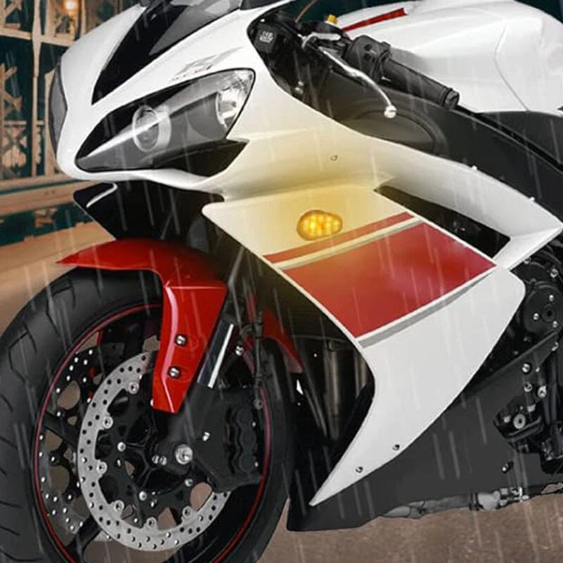 2 x Turn Signal Lights for YAMAHA YZF R1 R6 R6S (2002-2014)