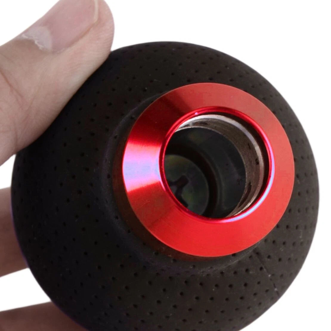 Red 5-Speed Manual Gear Shift Knob for Car