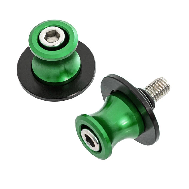 2 x 6mm Swingarm Spools Sliders for YAMAHA YZF R6 (2006-2023)