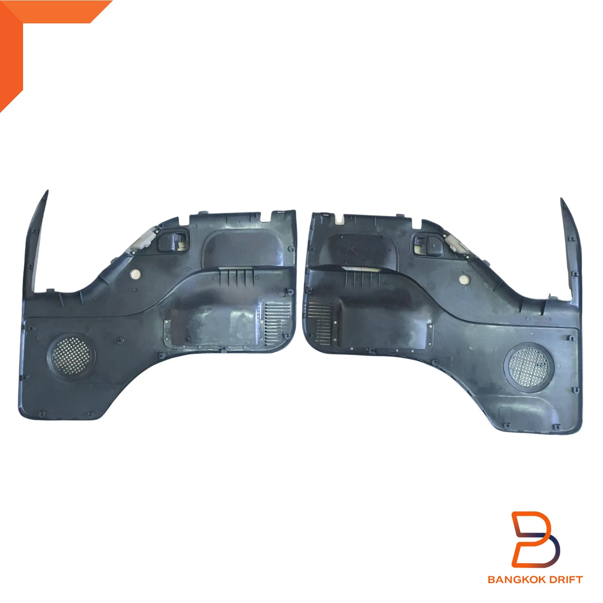Grey Inner Front Door Panel Manual Window for Isuzu NPR NKR NQR ELF (95-05)