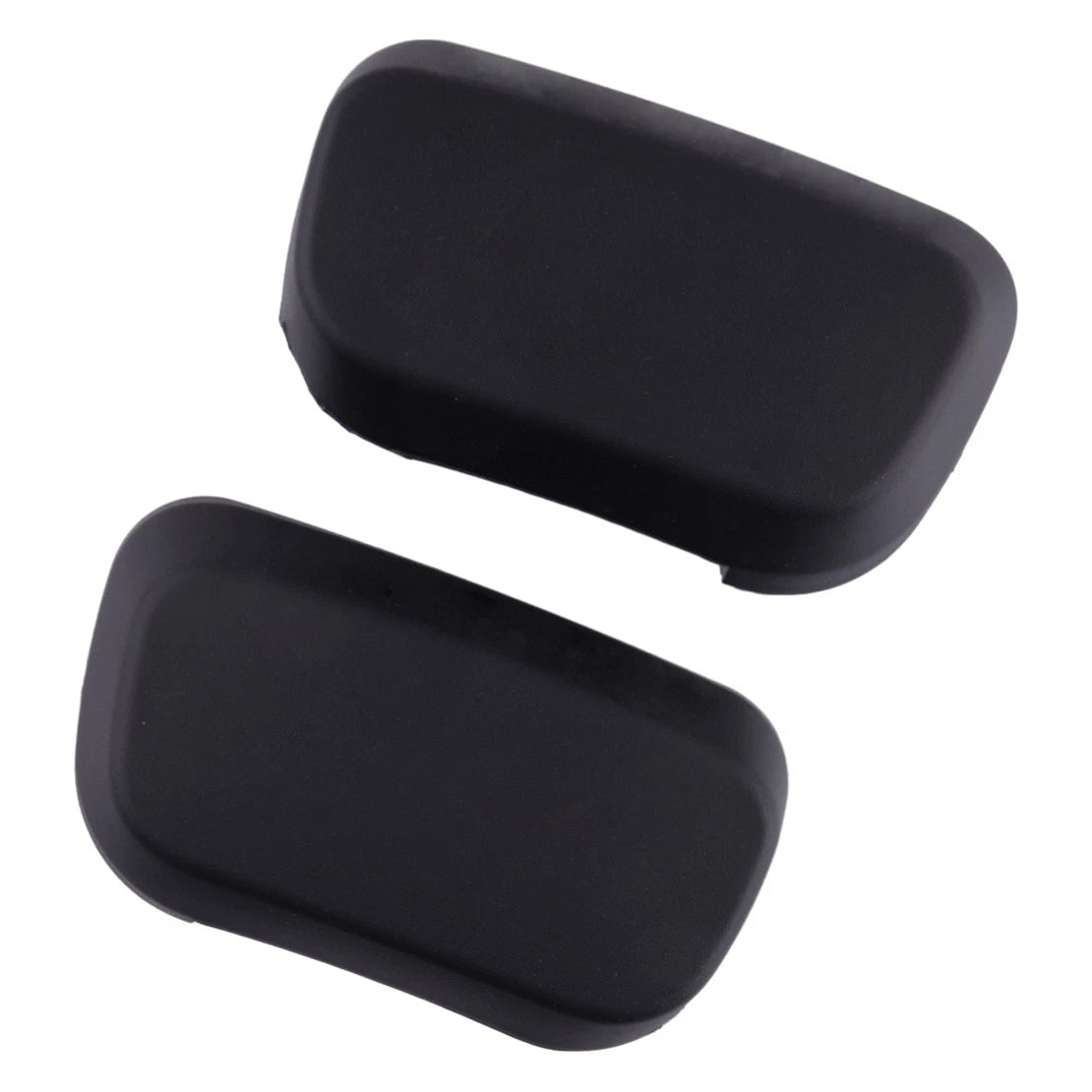 2 x Pipe Side Running Board End Caps for Dodge Ram 1500 2500 (2013-2018)