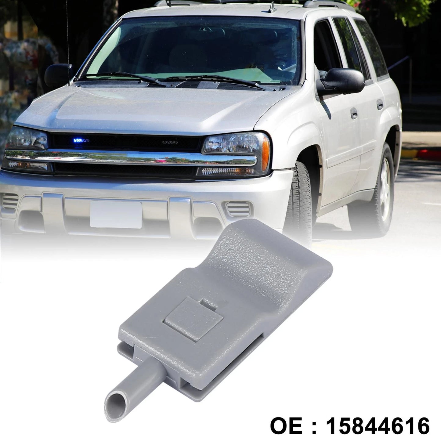 Door Interior Lock Knob Gray for Chevrolet / GMC / Cadillac