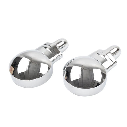Chrome Front Turn Signal Housing Bracket for Harley Sportster & Street Glide