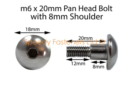 2 x Inox Tête de fourche Boulons & Caoutchouc Oeillets pour Suzuki