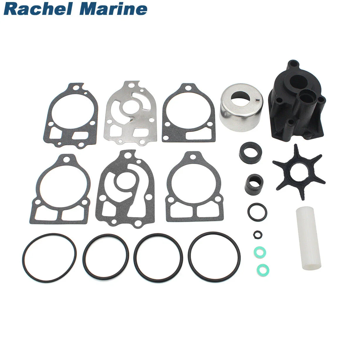 Water Pump Impeller Kit for Mercruiser MR Alpha One Gen 1 46-96148Q8/96148A8
