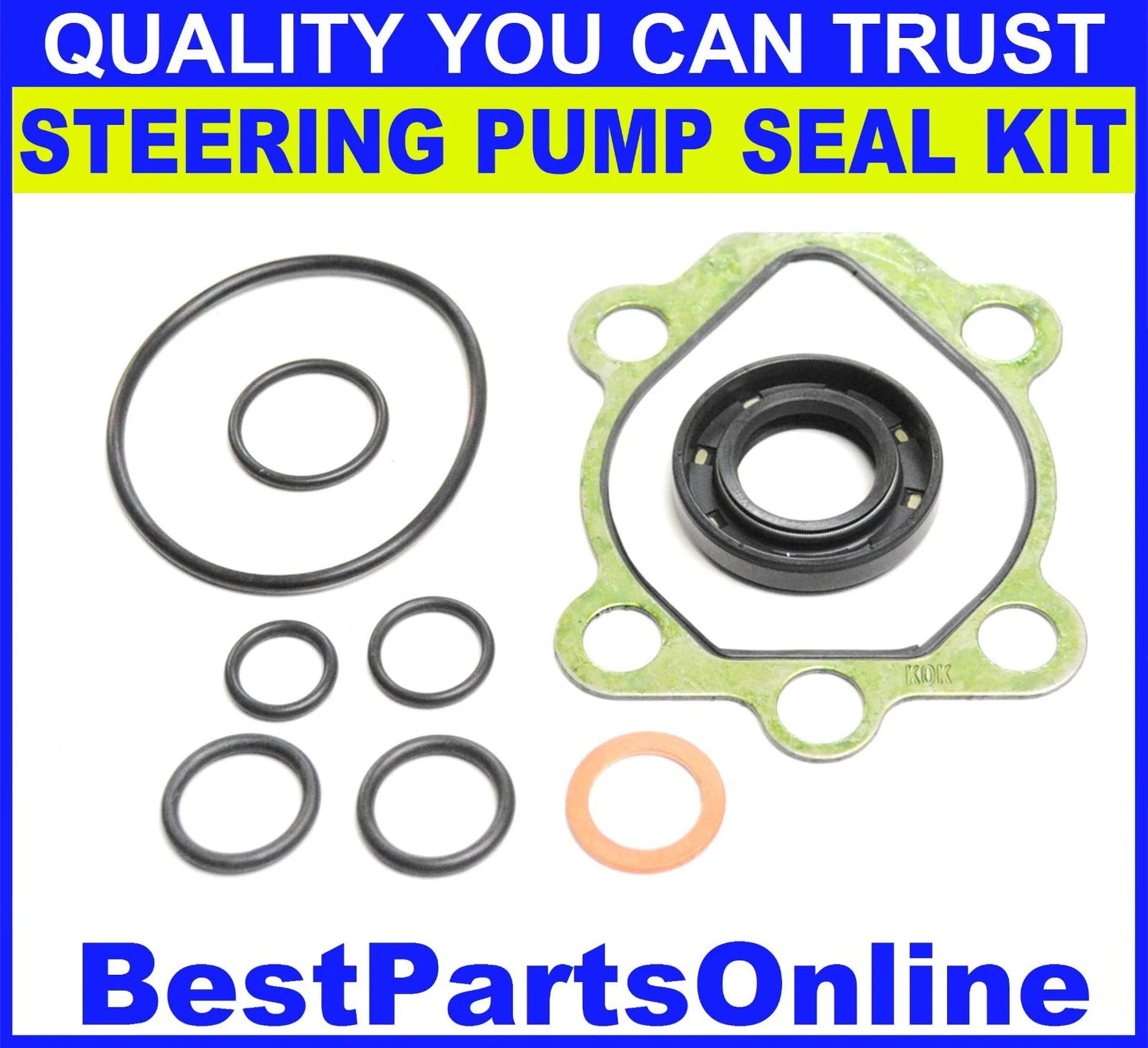 Power Steering Pump Seal Kit for Kia Sephia / Spectra (1995–1997)