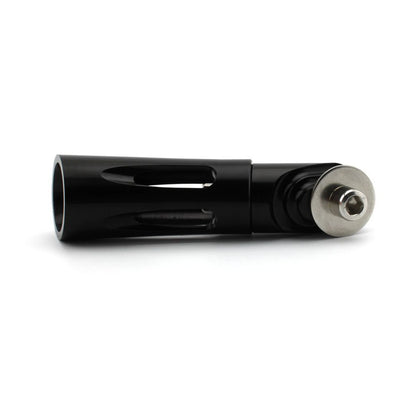 1x Black Jiffy Stand Kickstand Extension for Harley Dyna Wide Glide (1991-2017)