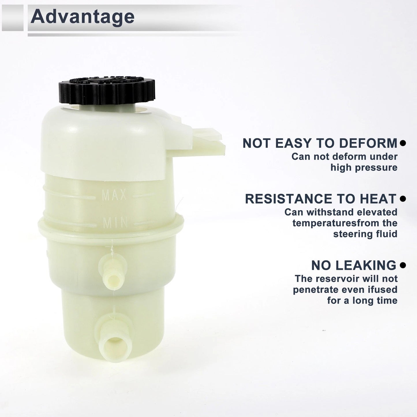 Power Steering Reservoir 1 Pc for Jeep Compass (2007-2017) Beige