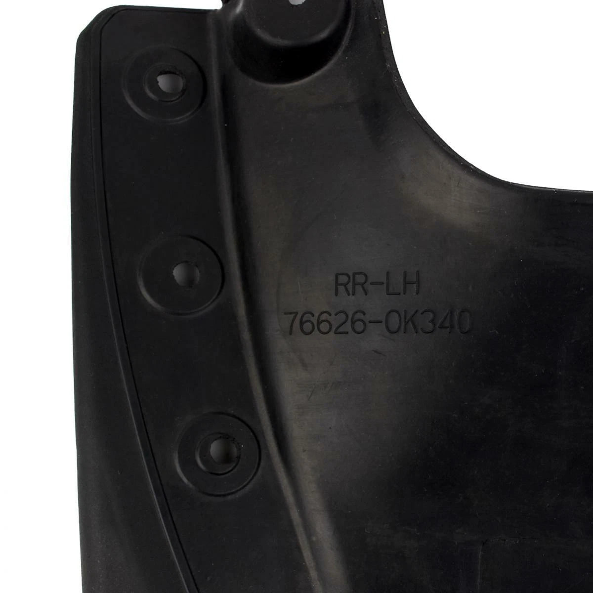 Splash Guard Mud Flap Rubber Rear Pair LH+RH Fits Toyota Fortuner SUV 2017-19