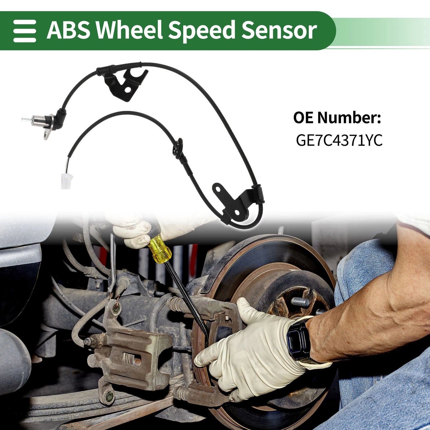 ABS Wheel Speed Sensor for Mazda Protege5 (2002-2003)