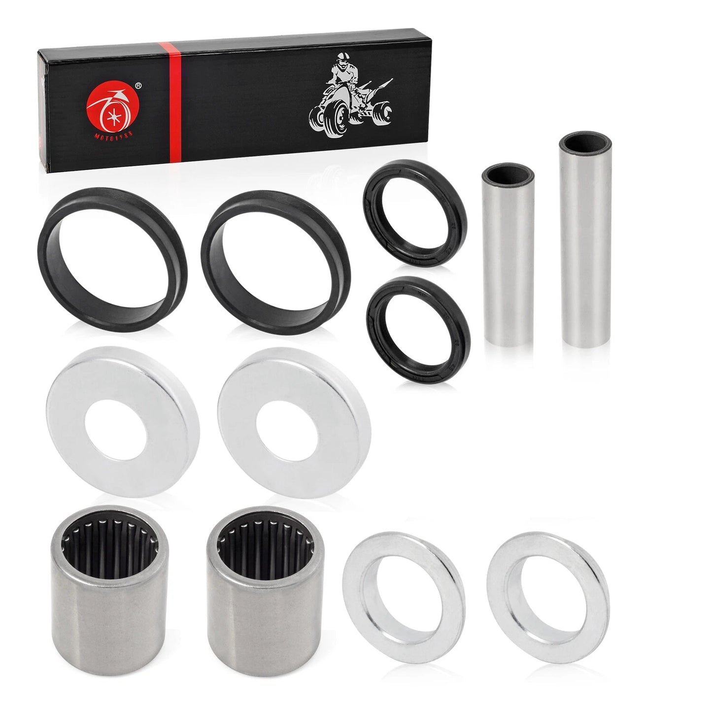Swingarm Bearing Seal Rebuild Kit for Honda Sportrax TRX400EX/TRX400X 1999-2014