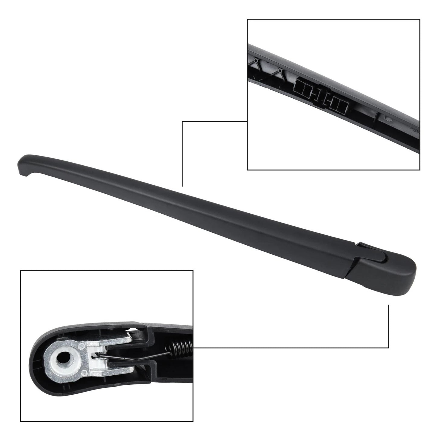 300mm 12" Rear Windshield Wiper Blade Arm Set for Hyundai Tucson (2004-2008)