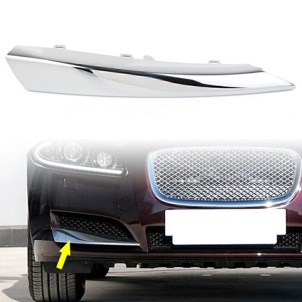 Chrome Front Grille Molding Trim for Jaguar XF (2012-2015) Right Side