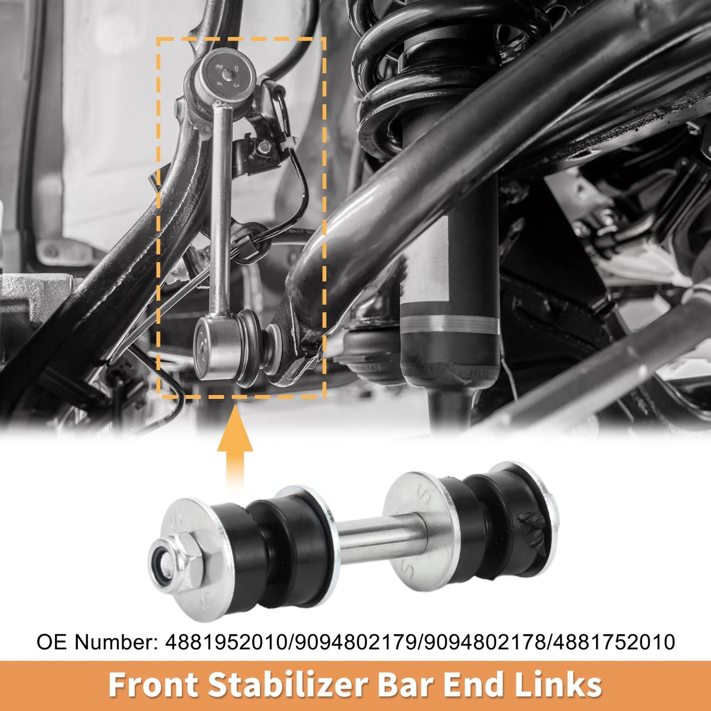 Front Stabiliser Sway Bar Links for Toyota Echo (2000-2005)