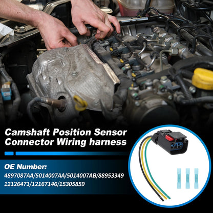 Camshaft Position Sensor Connector Wiring Harness for Cadillac