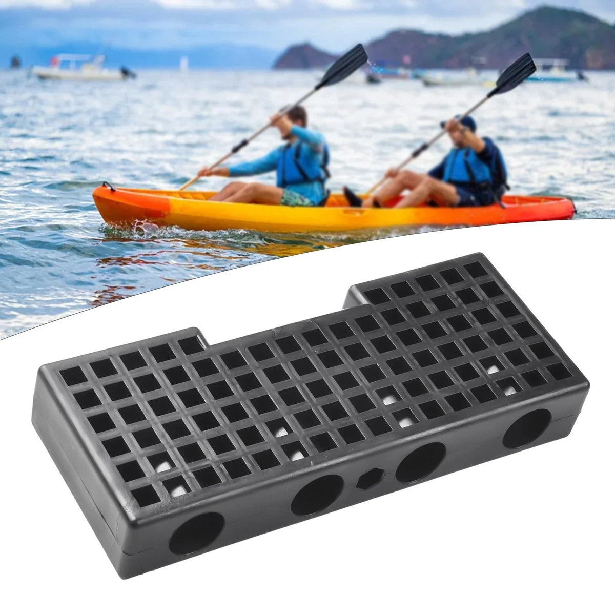 Easy to Install Canoe Boat Motor Mounting Plate for All Canoes and Kayaks