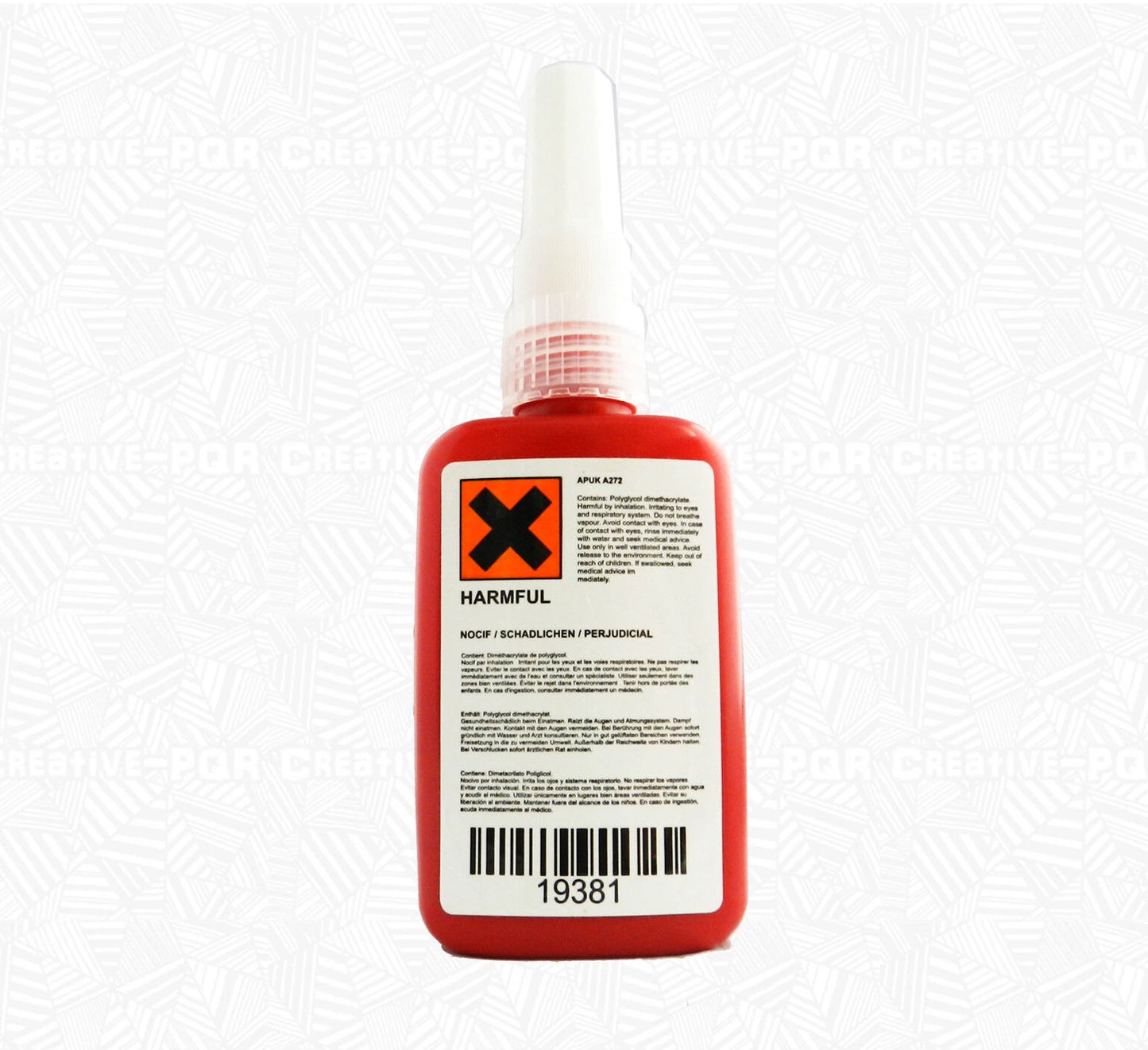 High Strength Thread Locker 50ml for APUK