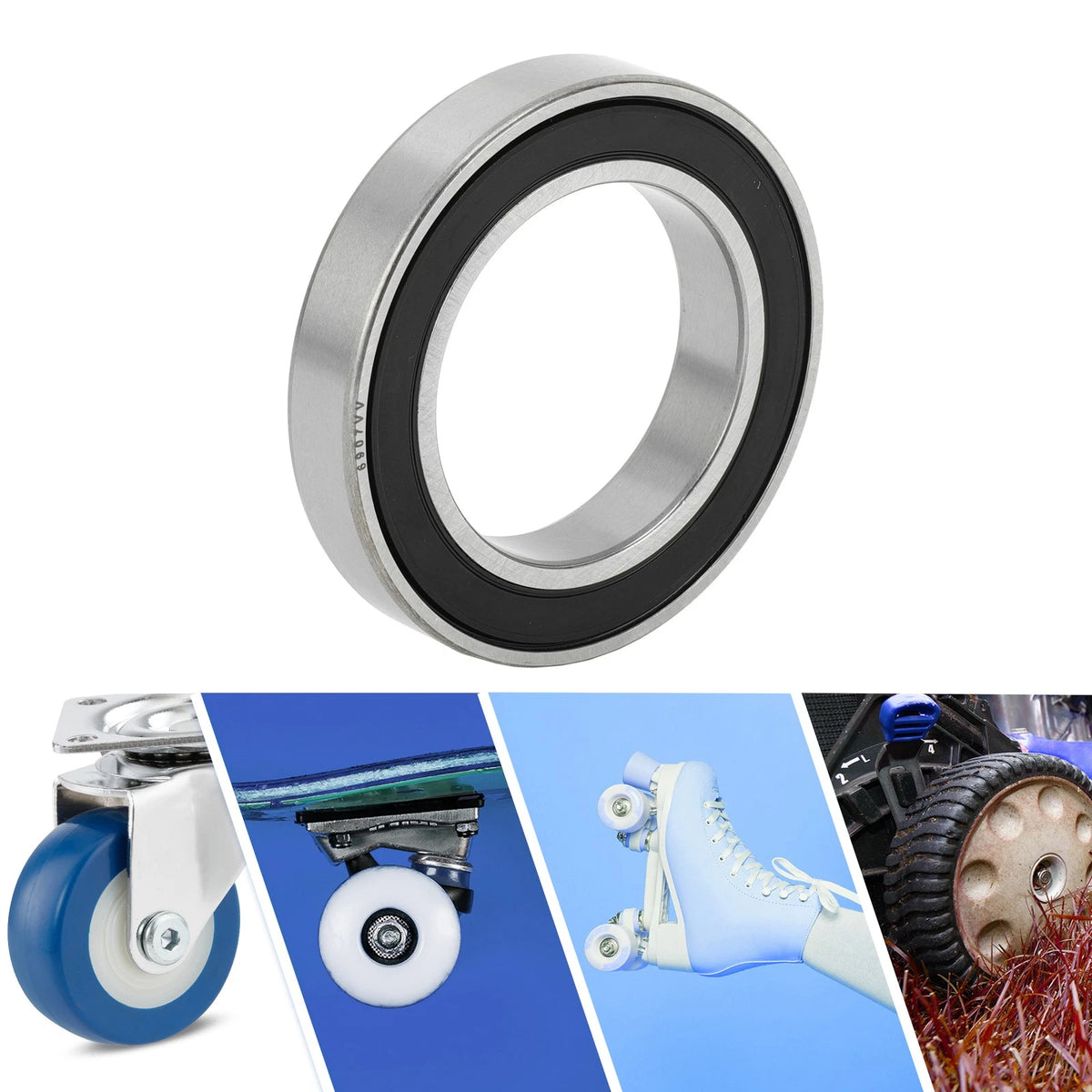 Deep Groove Ball Bearings 35x55x10mm 1 Pc for Scooter Skateboard Wheel