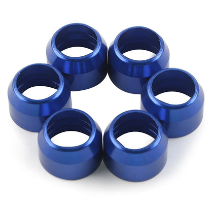 6x Aluminum Bleed Valve Covers for Ducati Monster, Hyperstrada, Streetfighter
