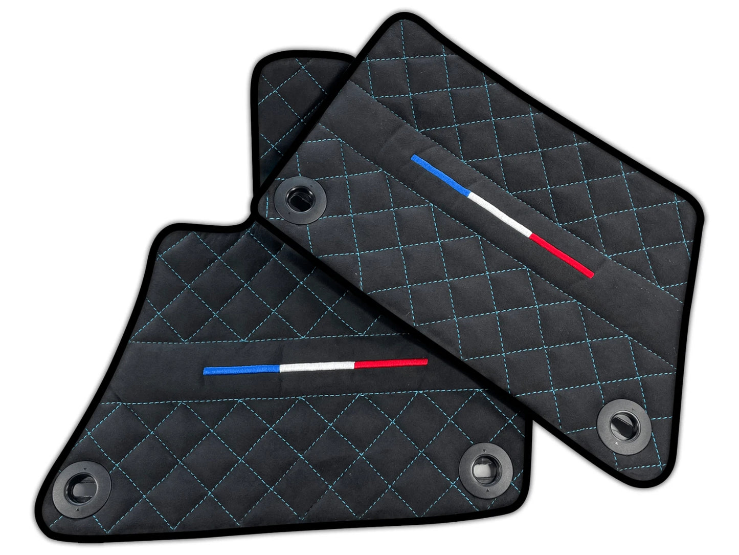 Alcantara Floor Mats for Bugatti Veyron | Various Trim Colors