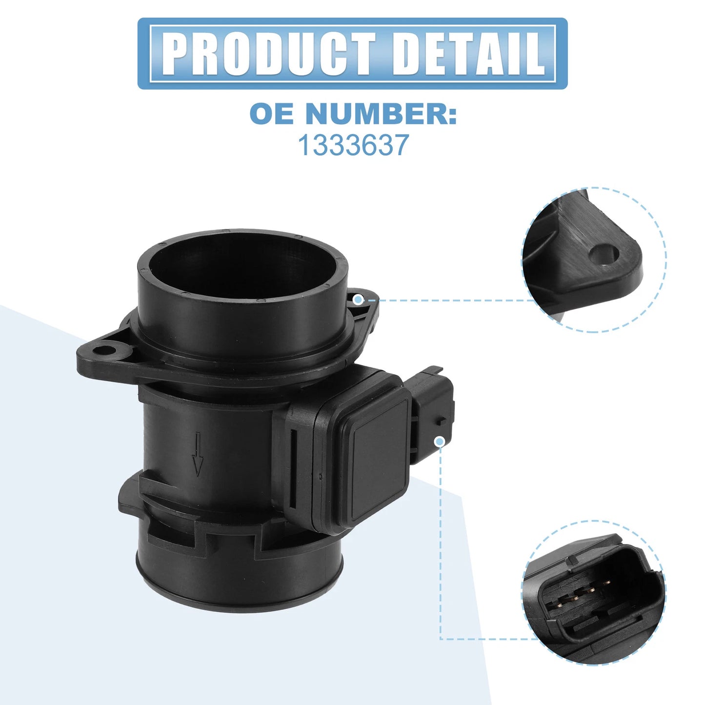 Mass Air Flow Sensor for Ford Fiesta MK VI (2008-2017)