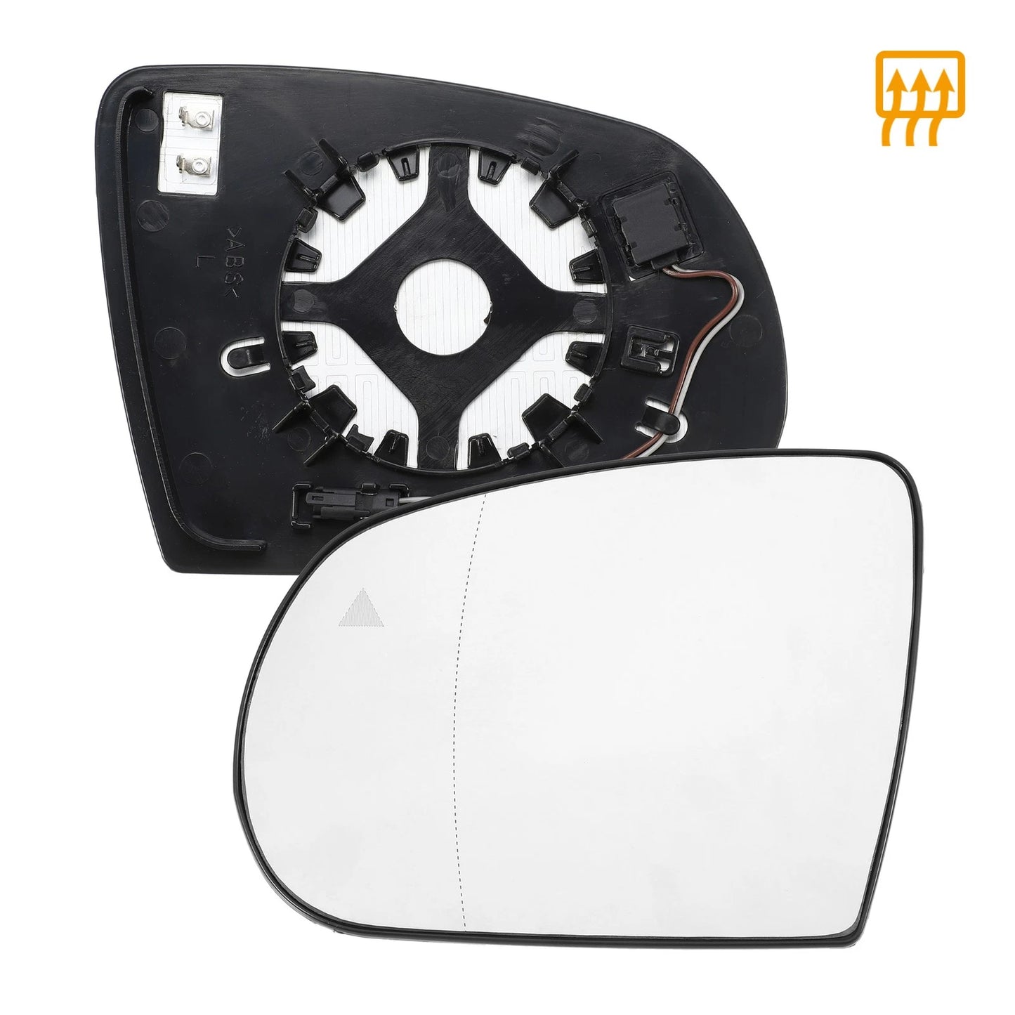 Heated Left Side Mirror Glass for Jeep Cherokee (2014-2019)