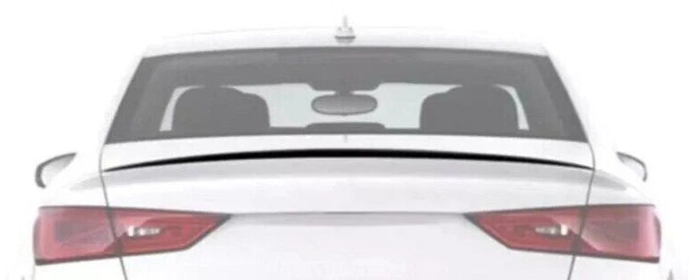 Rear Bumper Spoiler for Audi A3 Sedan Gloss Black (2013-2019)